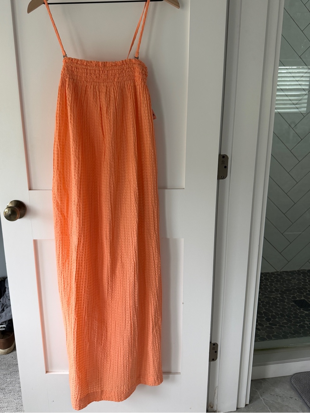 Free People Spaghetti-Strap Maxi Dress- Small